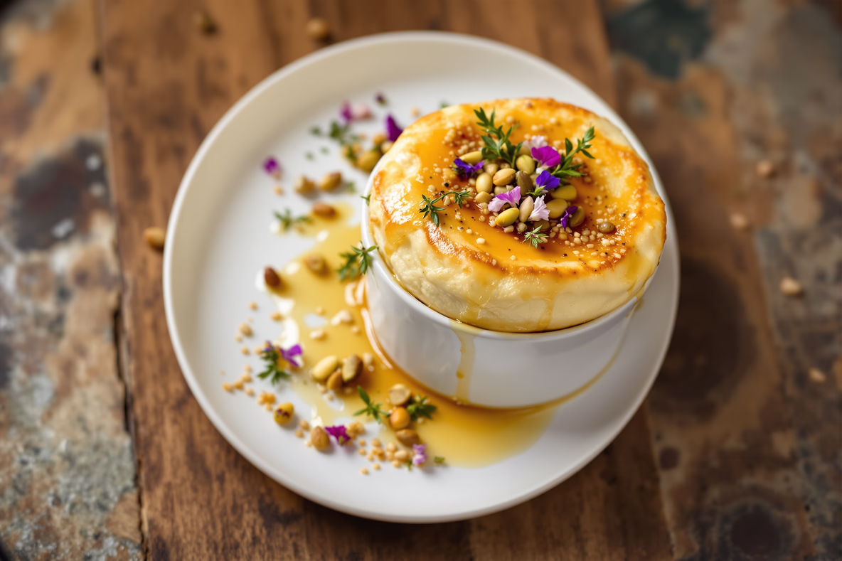 Halloumi Soufflé
