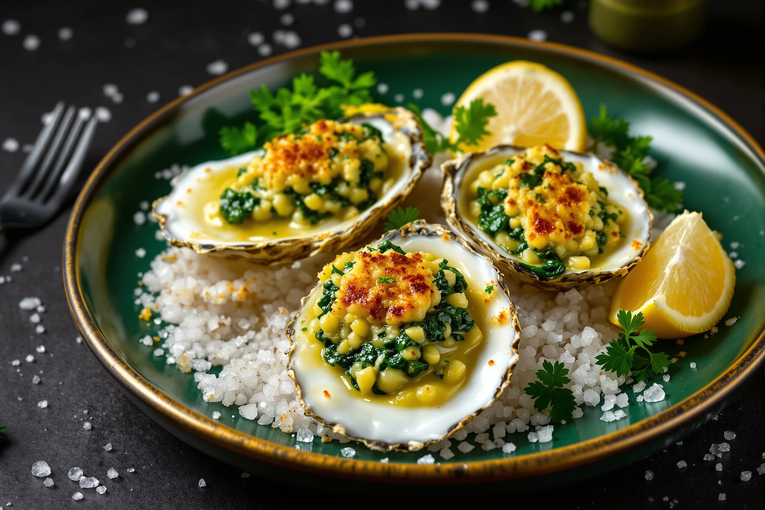 Oysters Rockefeller