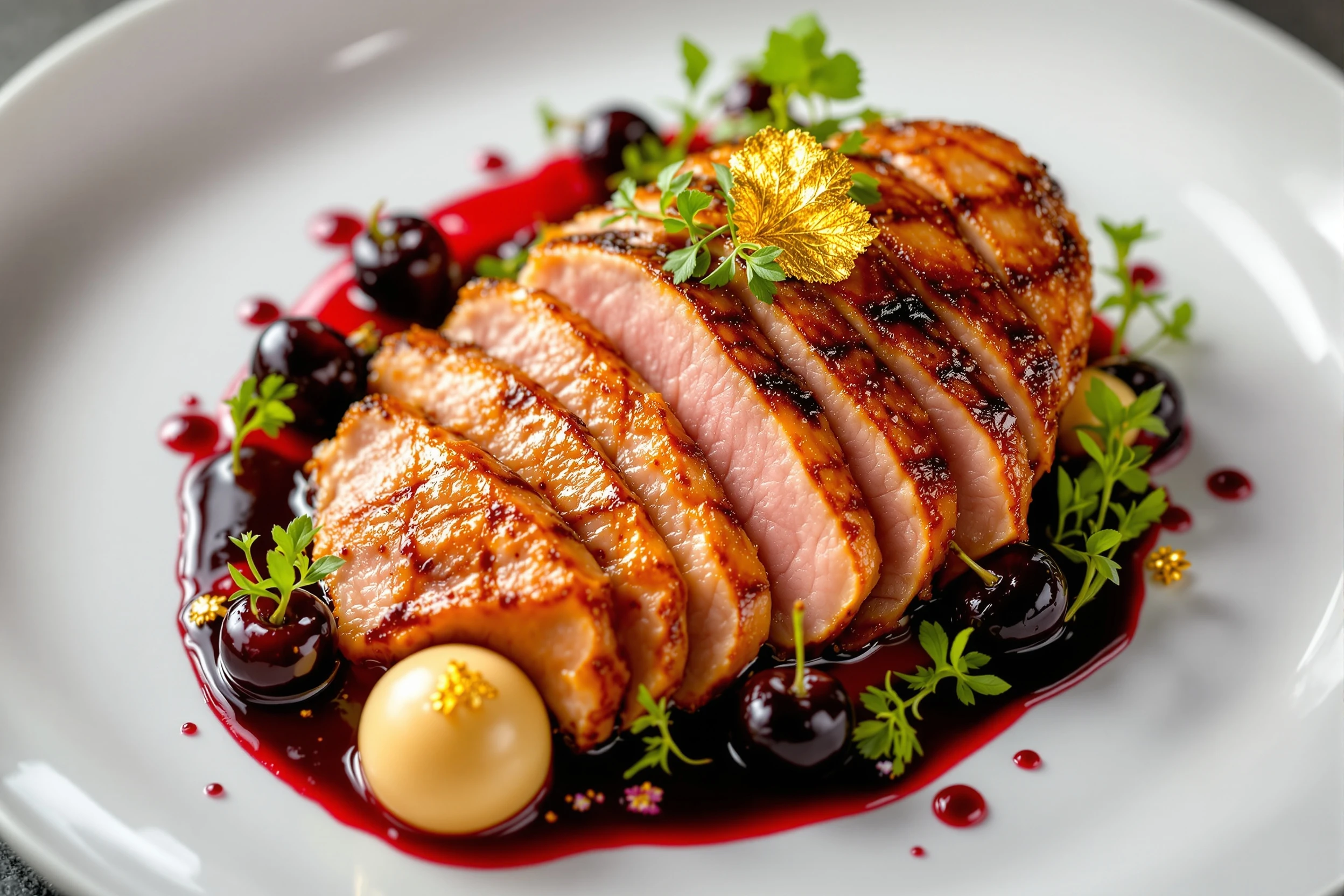 Canard aux Cerises