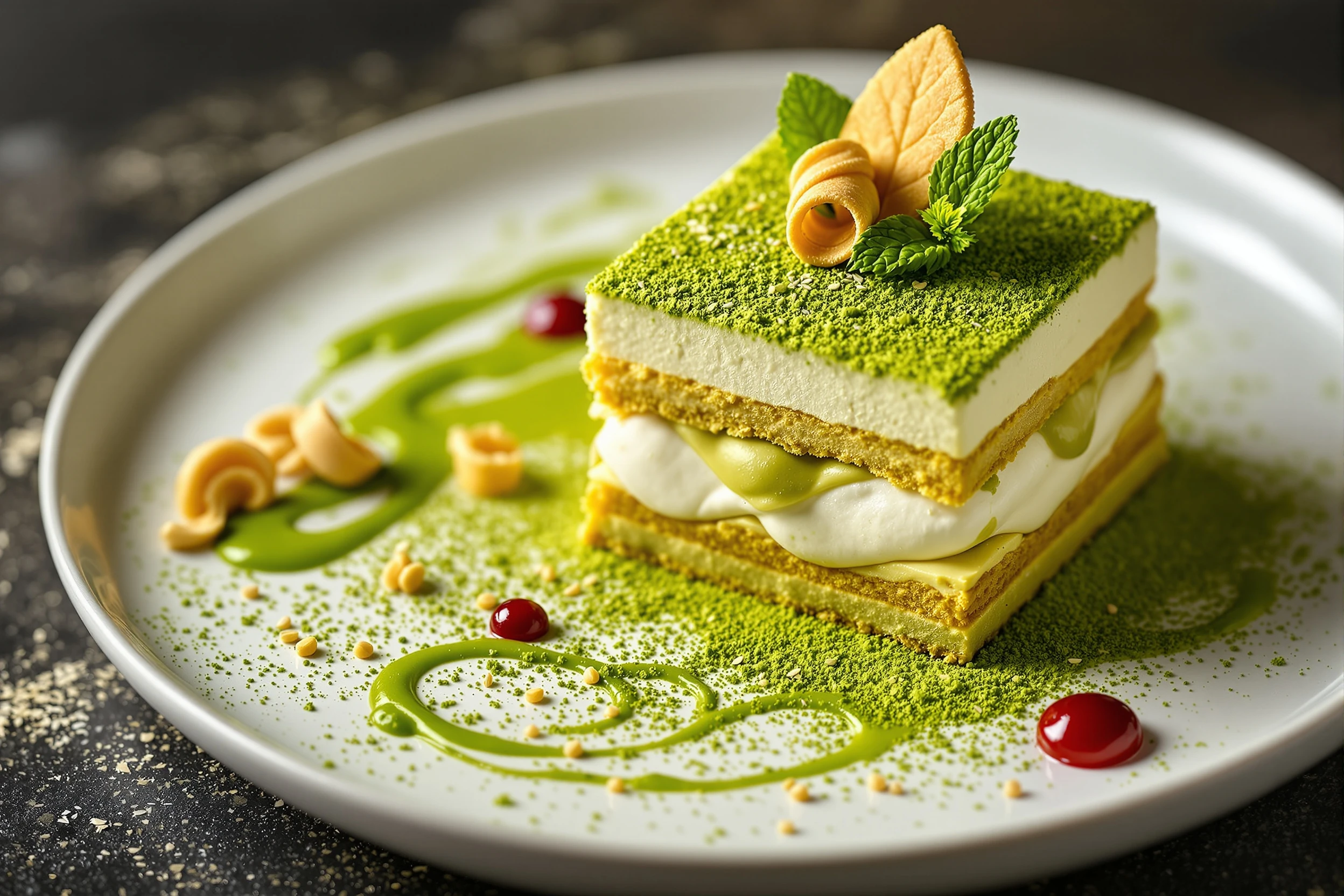 Matcha Tiramisu