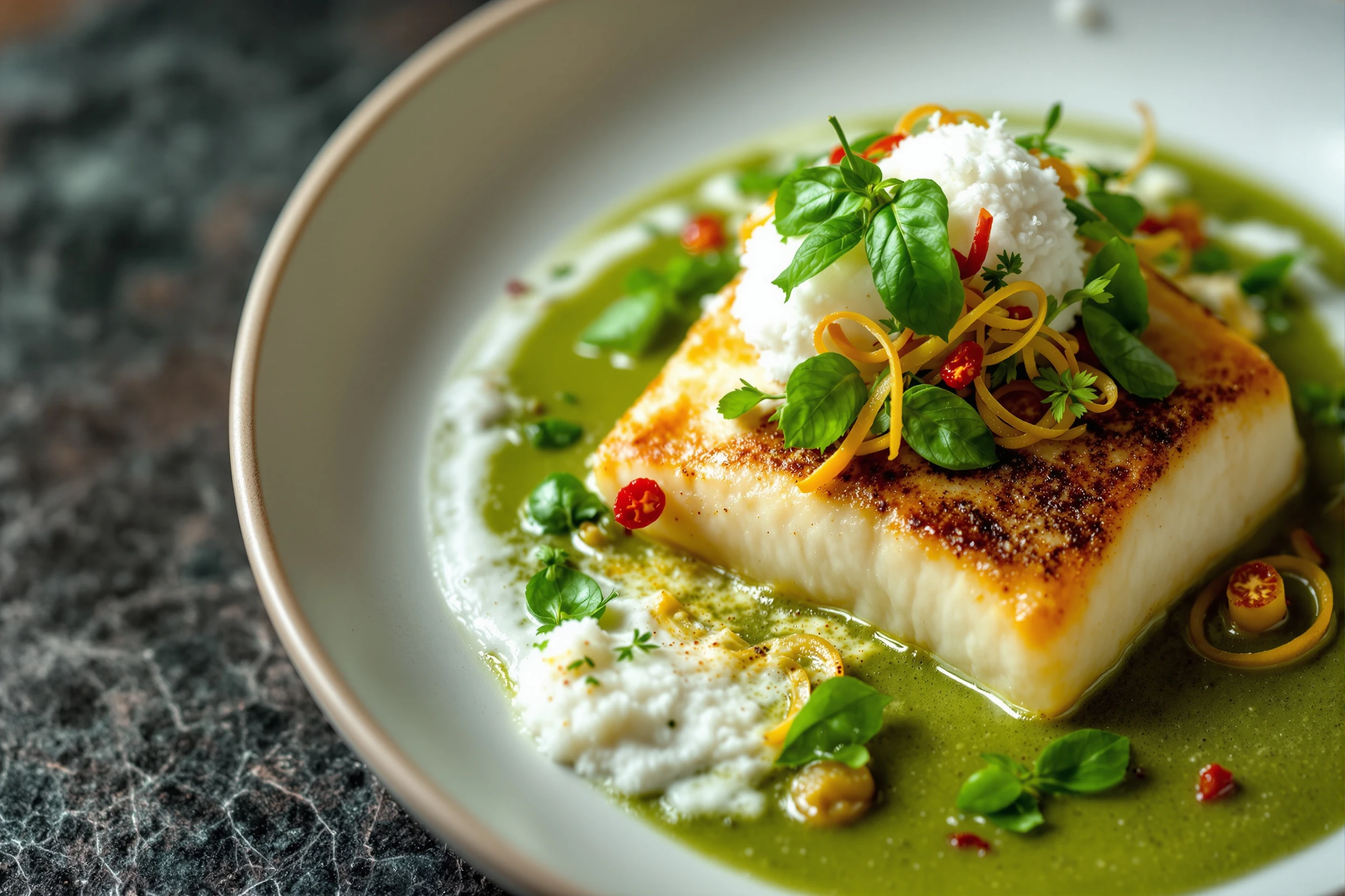 Barramundi Green Curry
