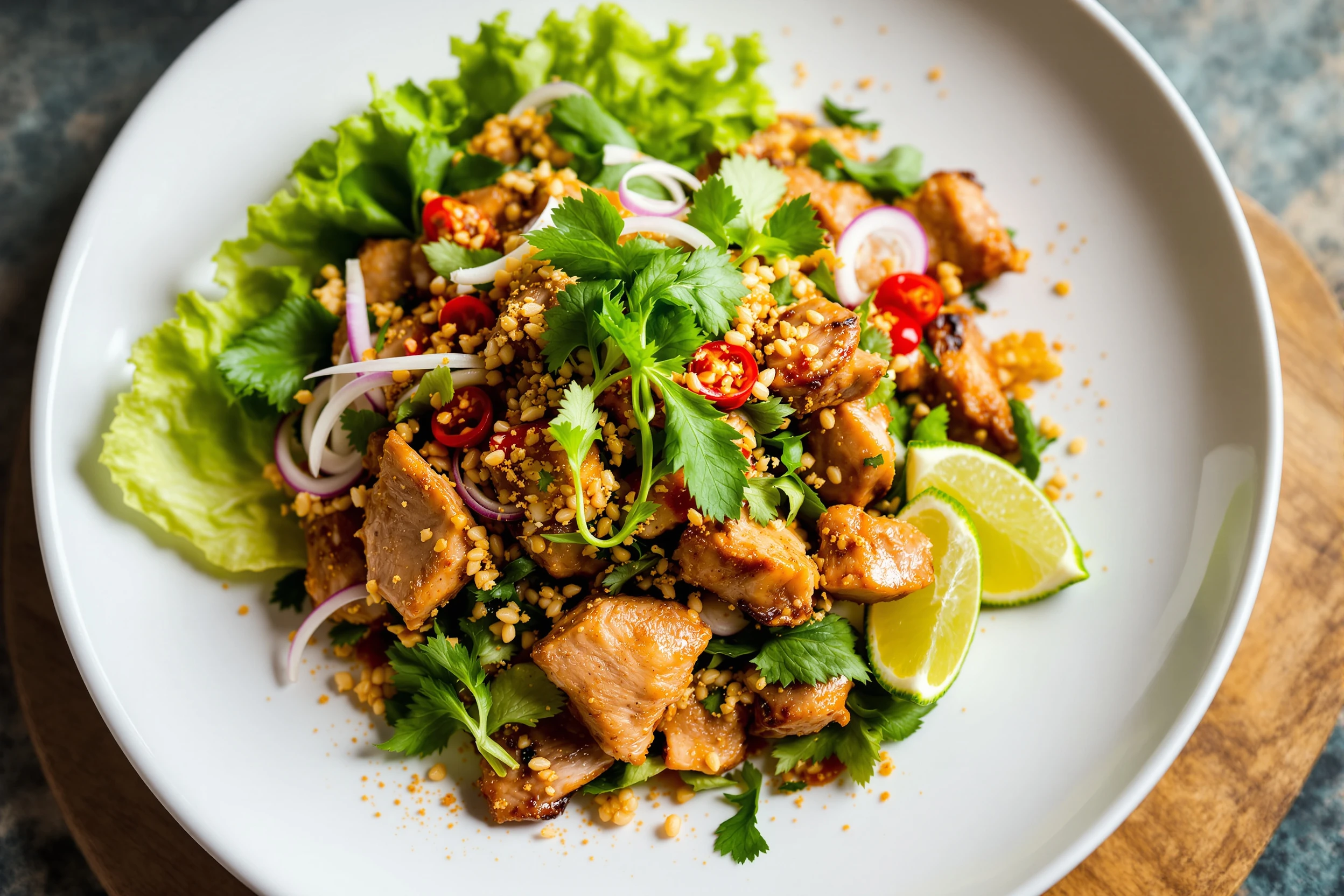 Duck Larb